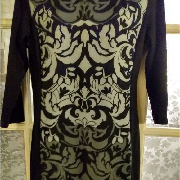 New York & Company Stretch Color block dress - Picture 4 of 13